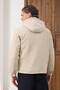 Hooded Padded Fabric Coat - 4