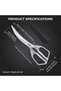 Kitchen Scissors All Purpose Stainless Steel 2 Pack Shears Set - 5