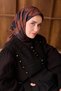 Twill Silk Scarf Vega Black