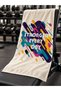 Stronger Every Day Printed Sports Fitness Towel, 50X100 Cm, Highly Absorbent, Quick-Drying, Sports Towel for Athletes, Fitness Training, Gym, Boxing. - 4