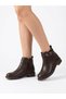 Women's buckle detailed comfortable fit non-slip sole warm daily boots - 3
