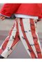 Children's Striped Dog Patterned Pants with Elastic Waist and Pockets, Comfortable Cut - 2