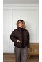 Imported Premium Felt Detailed Inflatable Coat - 7