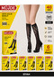40 Den Medium Thick Knee Socks – Pack of 6-Black