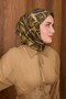 Twill Silk Scarf Aurelia Dark Green - 2