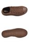 Brown Nubuck Lace-Up Lightweight Comfortable Memory Sole Men's Casual Shoes 26K Vigor - 5