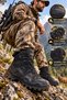 Genuine Leather Tactical Boots Men's Waterproof Cold-Proof Outdoor Winter Boots - 3