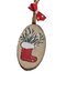 Painted wooden globe, boot - 5