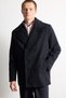 Slim Fit Buttoned Pocketed Lined Cashmere Coat D1521Ax26Wn