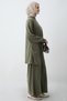 Yarasa Sleeveless Casual Khaki Set - 4