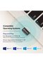 محول بلوتوث USB للكمبيوتر (UB400)، جهاز استقبال بلوتوث 4.0 يدعم ويندوز 11/10/8.1/8/7/XP - 5