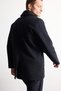 Slim Fit Buttoned Pocketed Lined Cashmere Coat D1521Ax26Wn - 5