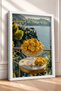 Living La Dolce Vita Crystal Lemon Framed Painting Italy Poster Wall Decor Itp007 - 2