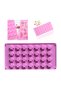 Multi-Star Chocolate Mold Candy Gum Paste Star Mold Jelly Star Mold Silicone 3.3X2.7Cm