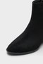 Women's Faux Leather Zippered Pointed Toe 6 cm Heeled Orthopedic Winter Boots - 6