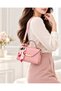 Elena Powder Pink Women's Shoulder Bag - 3
