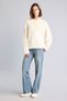 Oversize Crew Neck Raglan Sleeve Wool Blend Basic Sweater H2772Ax26Wn - 2