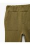 Şardonlu Jogger Khaki Baby Boy Sweatpants 7Wmb40011Tk - 5