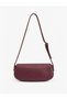 Shoulder Bag with Strap and Metal Buckle - 3