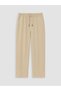 Özmarka New Season Beige Regular Fit Men's Trousers - 5