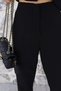 Black Premium Flat-Fronted Trousers - 4
