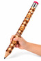 Teddy Giant Size Pencil 34cm with Teddy Bear Cover Large Size Vd082 - 2