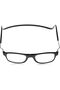 Plastic Magnetic Reading Glasses 1.5 Black Color - 2