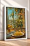 Pasta E Basta Lemon in Window Spaghetti Framed Painting Italy Poster Wall Decor Itp024 - 2