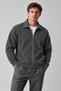 Men's Comfortable Fleece-Lined Smoked Cardigan