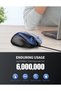 ماوس USB سلكي، 6400 نقطة في البوصة، 4 مستويات DPI قابلة للتعديل مع 9 أزرار، ماوس كمبيوتر بصري سلكي مع Er - 7