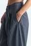 Double Pleated Barrel Fit Pants - 4