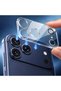 واقي عدسة الكاميرا HX77 متوافق مع هاتف iPhone 18 Pro Max، شفاف، مقاوم للخدش والصدمات، عالي الشفافية - 4