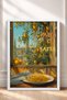 Pasta E Basta Lemon in Window Spaghetti Framed Painting Italy Poster Wall Decor Itp024 - 3