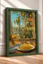 Pasta E Basta Lemon in Window Spaghetti Framed Painting Italy Poster Wall Decor Itp024 - 2