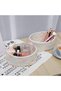 【2 Pack】 Small Woven Baskets, Tiny Oval Shallow Storage Baskets, Mini Cotton Rope Empty Decorative B - 6