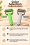 Adjustable Head Cat Dog Detangling Comb Metal Toothed Hair Knot Remover Grooming Comb - 4