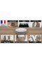 French Striped Cotton Board Grogren Woven Ribbon/Sewing Cleaning Ribbon - 25mm - 25 Meters