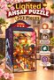 Illuminated 3D Wooden Puzzle 293 Pieces Inter-Book Decor and Detailed Miniature Design Puzzle