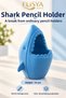 Shark Pen Holder Decorative Desktop Pen Organizer 14 cm