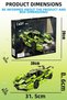Green Blade Race Car 432 Piece Blocks 2.4Ghz Remote Control - Bluetooth Controlled Via Mobile App Bpa-Free Quality Abs Plastic Technical Building Blocks Toy Set - 5
