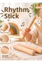 10-Piece Wooden Rhythm Sticks – Natural Wooden Music and Rhythm Toy - 2