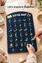 Elif Ba Arabic Letter Learning and Matching Mdf Educational Puzzle 30 Pieces Uv Printed 18 X 27 cm - 3
