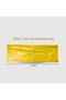 Tear-Resistant Thick 40 Micron Shoe Covers Boxed Yellow 100 Pieces - 3