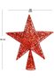 Christmas Ornament Pine Tree Top Ornament Red 25X30 Cm. - 3
