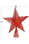 Christmas Ornament Pine Tree Top Ornament Red 30X35 Cm. - 3