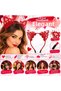 Red Lace Cat Ear Crown – Party and Costume Accessory Bsk2026