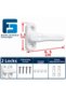 White Window Safety Lock 2 Pieces - 4