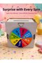 Lucky Wheel Savings Boxwooden Money Saving Game