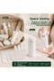 4-in-1 Travel Size Bottles for On-The-Go Use, Easy-To-Clean Travel Size Bottles for Refillable Shampoo, Conditioner, Lotion, and Skincare Products – for Gym and Business White - 4