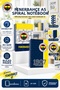Licensed Double Medium Size A6 Notepad Spiral Bound Lined Hard Cover Note-Taking Notebook Set Yellow-Navy Blue